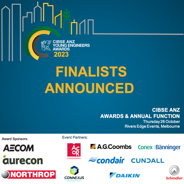 2023 CIBSE ANZ Awards Finalists Announced