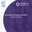 CIBSE celebrates International Women's Day 2024 and champions this year’s theme #InspireInclusion