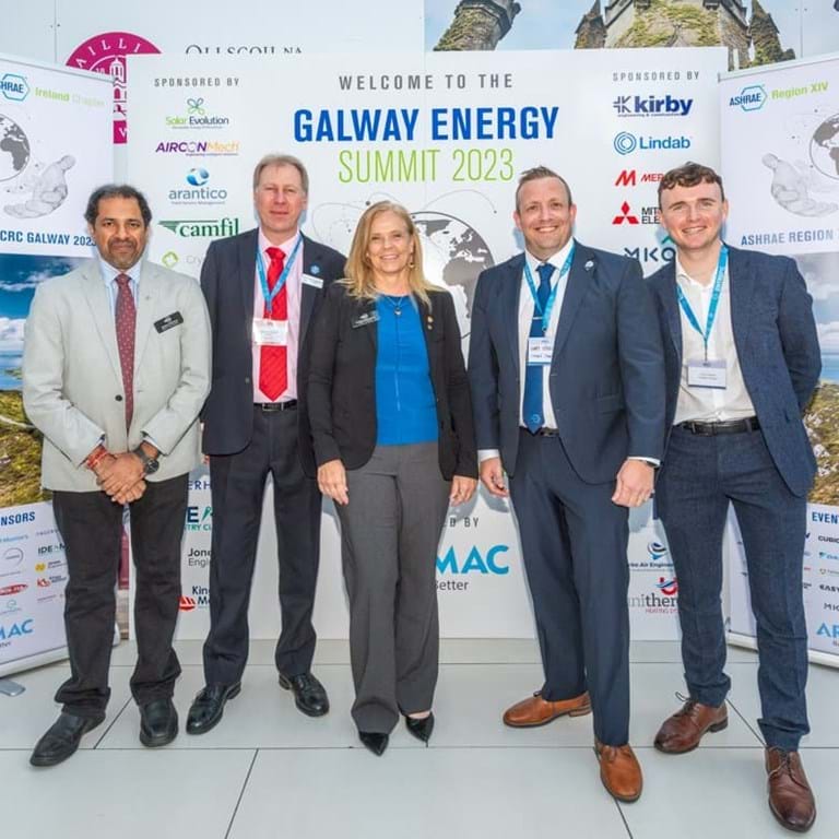 CIBSE President highlights key role of CIBSE guidance at ASHRAE Conference in Galway