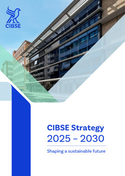 Cover of CIBSE Strategy document (2025-2030)