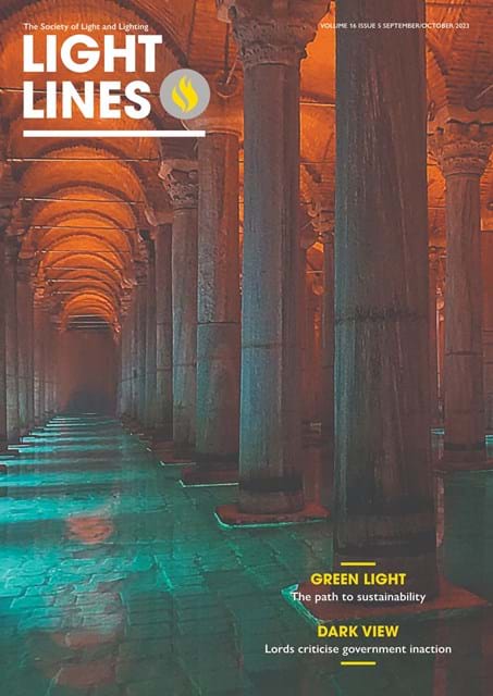 Front cover for Sept - Oct Light Lines Magazine