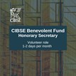Honorary Secretary (Voluntary) - CIBSE Benevolent Fund