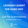 Call for Papers: 2026 ANZ Seminar - Lessons Learnt the Hard Way