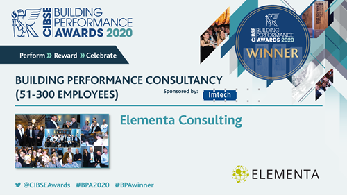 Building Performance Consultancy (51-300 employees) Winner