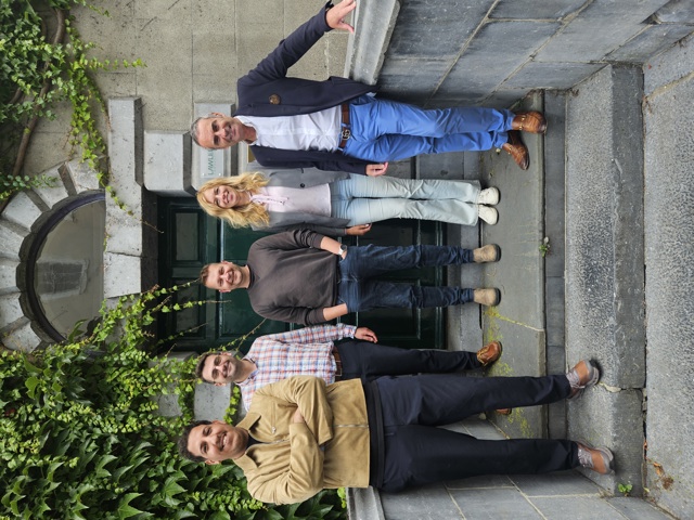 L-R, Ilyass Hlioua, Nihat Asay, Luke Coulter, Lina Iaremenko, Jonathan Culleton