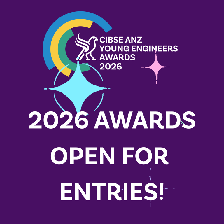 Entries Now Open for the 2026 CIBSE ANZ Young Engineer Awards